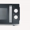 Severin MW 7761 - Solo Magnetron - vrijstaand - geen draaiplateau / meer ruimte / makkelijk schoonmaken - zwart