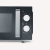 Severin MW 7761 - Solo Magnetron - vrijstaand - geen draaiplateau / meer ruimte / makkelijk schoonmaken - zwart