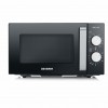 Severin MW 7762 2 Magnetron met Grill - Innovatieve vlakke glazen bodem - Koken op Twee Niveaus - 33% meer inhoud - 20 Liter - Zwart