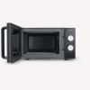 Severin MW 7762 2 Magnetron met Grill - Innovatieve vlakke glazen bodem - Koken op Twee Niveaus - 33% meer inhoud - 20 Liter - Zwart