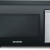 Severin MW 7762 2 Magnetron met Grill - Innovatieve vlakke glazen bodem - Koken op Twee Niveaus - 33% meer inhoud - 20 Liter - Zwart