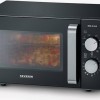 Severin MW 7762 2 Magnetron met Grill - Innovatieve vlakke glazen bodem - Koken op Twee Niveaus - 33% meer inhoud - 20 Liter - Zwart