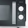 Severin MW 7762 2 Magnetron met Grill - Innovatieve vlakke glazen bodem - Koken op Twee Niveaus - 33% meer inhoud - 20 Liter - Zwart