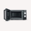 Severin MW 7762 2 Magnetron met Grill - Innovatieve vlakke glazen bodem - Koken op Twee Niveaus - 33% meer inhoud - 20 Liter - Zwart