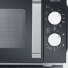 Severin MW 7762 2 Magnetron met Grill - Innovatieve vlakke glazen bodem - Koken op Twee Niveaus - 33% meer inhoud - 20 Liter - Zwart