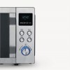 Severin MW 7774 Combi magnetron - Grill en Hetelucht tot 200 °C - EasySelect Bediening - 25 Liter- RVS