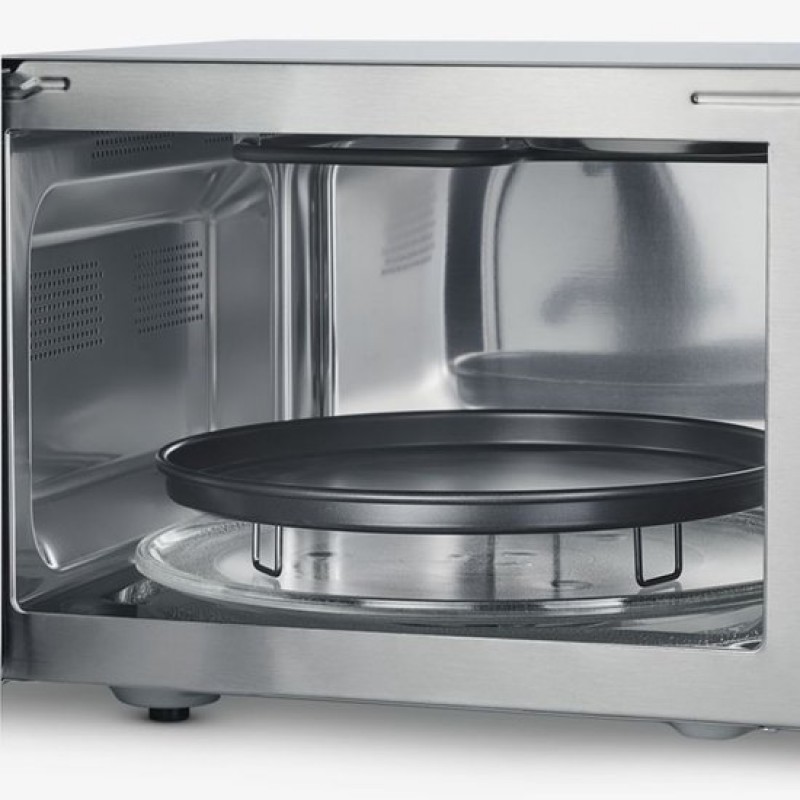 Severin MW 7774 Combi magnetron - Grill en Hetelucht tot 200 °C - EasySelect Bediening - 25 Liter- RVS