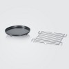 Severin MW 7777 Combi magnetron - Glazen Bodem zonder Draaiplateau - Ultra-Hetelucht tot 230 °C - 25 Liter - RVS