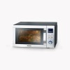 Severin MW 7777 Combi magnetron - Glazen Bodem zonder Draaiplateau - Ultra-Hetelucht tot 230 °C - 25 Liter - RVS
