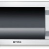 Severin MW 7777 Combi magnetron - Glazen Bodem zonder Draaiplateau - Ultra-Hetelucht tot 230 °C - 25 Liter - RVS
