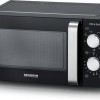 Severin MW 7781 - Magnetron met grill - 17 liter - Draaiknop bediening - Zwart
