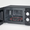 Severin MW 7781 - Magnetron met grill - 17 liter - Draaiknop bediening - Zwart