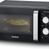 Severin MW 7781 - Magnetron met grill - 17 liter - Draaiknop bediening - Zwart