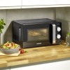 Severin MW 7781 - Magnetron met grill - 17 liter - Draaiknop bediening - Zwart