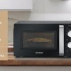 Severin MW 7781 - Magnetron met grill - 17 liter - Draaiknop bediening - Zwart