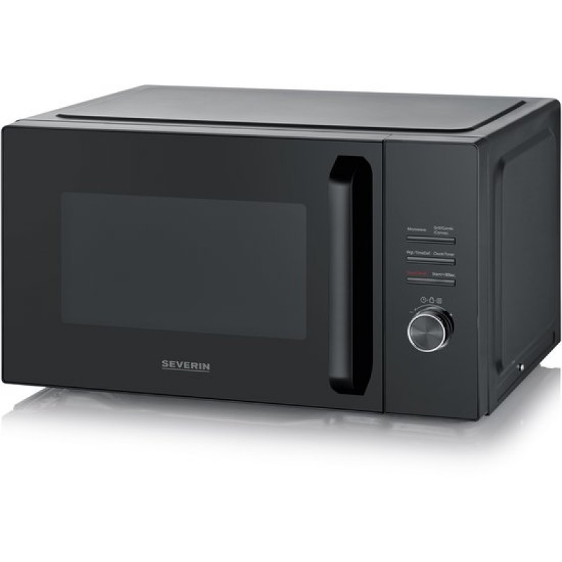 Severin MW 7798 Combimagnetron - Heteluchtoven - Grill - 29 liter - 900 Watt - 11 Kookprogramma's - Zwart