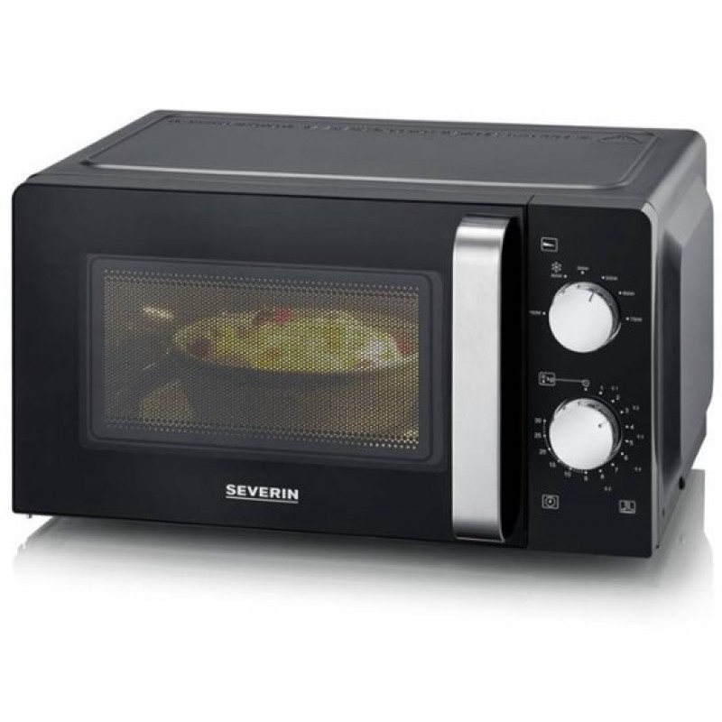Severin MW 7886 - Solo magnetron - 17 Liter - 6 Vermogensstanden - Compact - Zwart
