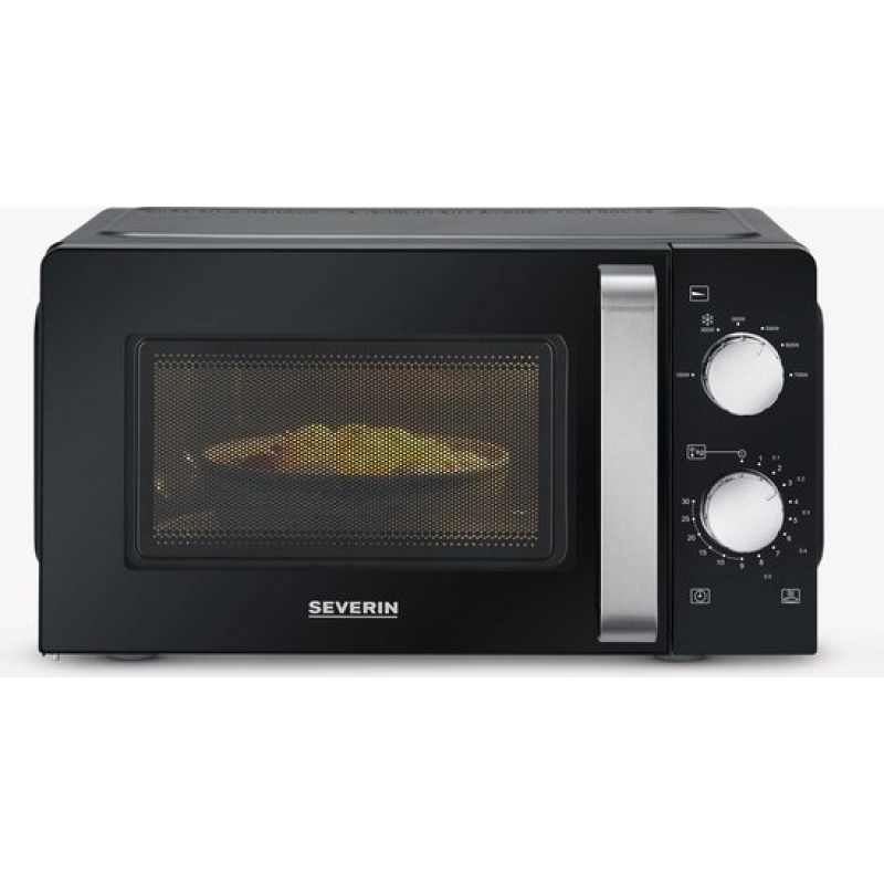 Severin MW 7886 - Solo magnetron - 17 Liter - 6 Vermogensstanden - Compact - Zwart