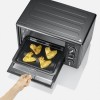 Severin TO 2079 Bak- en Toastoven met Pizzasteen & Draaispit - Hetelucht - 20 Liter - 1600 W