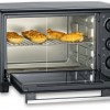 Severin TO 2079 Bak- en Toastoven met Pizzasteen & Draaispit - Hetelucht - 20 Liter - 1600 W