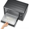 Severin TO 2079 Bak- en Toastoven met Pizzasteen & Draaispit - Hetelucht - 20 Liter - 1600 W