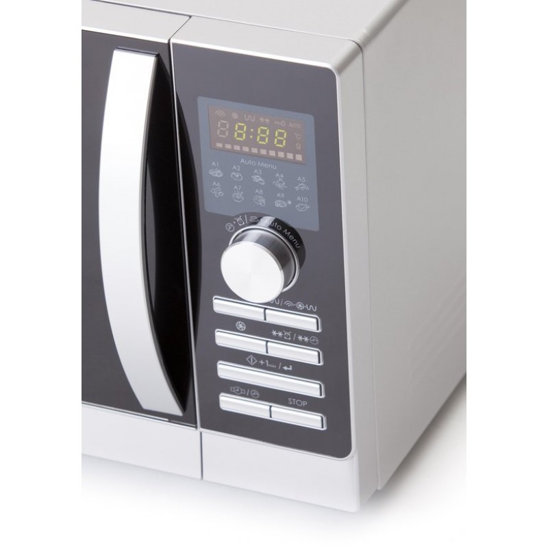 Sharp R843INW - Combi-magnetron - zilver