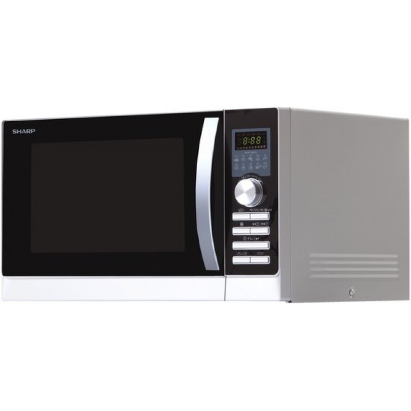 Sharp R843INW - Combi-magnetron - zilver