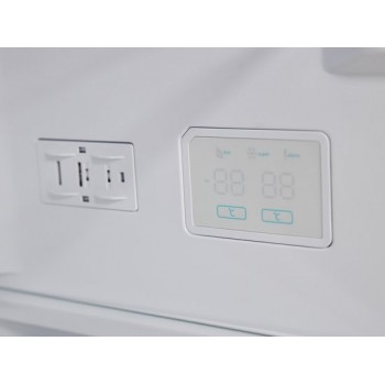 Sharp SJNBA11DMXPDEU - koel vriescombinatie - energie label D - No Frost- zilver