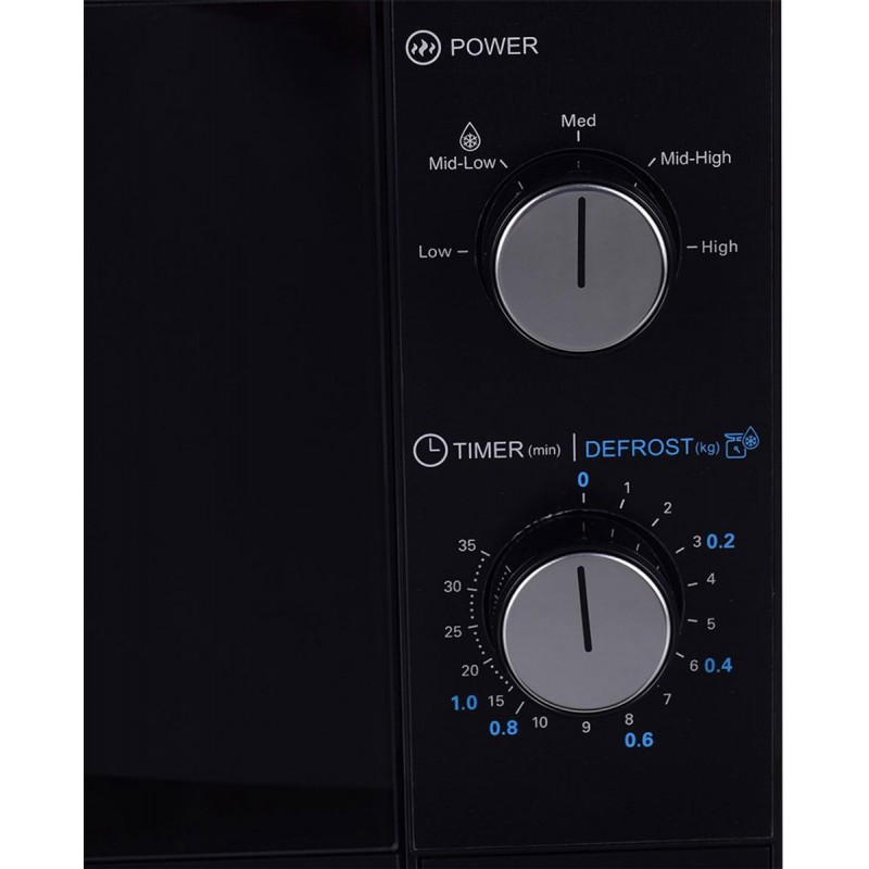 Sharp YC-MS01E-B Solo Magnetron - 800 Watt - 20 liter - zwart
