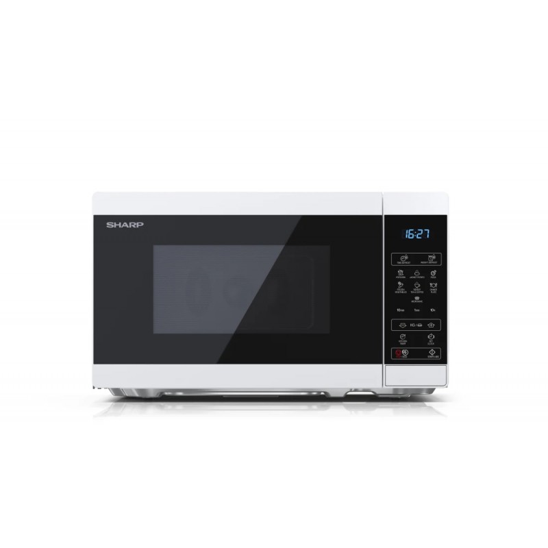 Sharp YC-MS02E-W magnetron Zwart, Wit Solo-magnetron Aanrecht 20 l 800 W