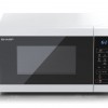 Sharp YC-MS02E-W magnetron Zwart, Wit Solo-magnetron Aanrecht 20 l 800 W