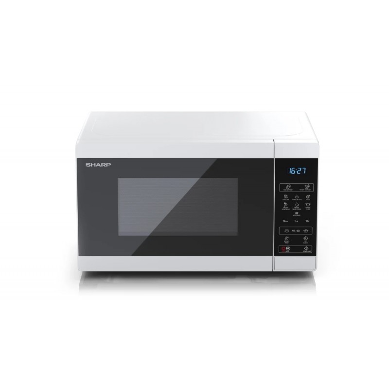 Sharp YC-MS02E-W magnetron Zwart, Wit Solo-magnetron Aanrecht 20 l 800 W
