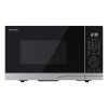 Sharp YC-PC254AE-S combimagnetron met grill en heteluchtoven - 900W - 25 liter - zilver