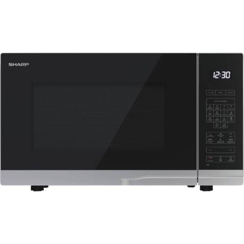 Sharp YC-PC322AE-S - Combimagnetron met grill en heteluchtoven - 1000W - 32 liter - Zilver