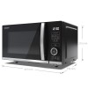 Sharp YC-QS204AE-B Flatbed Magnetron - 800W - 20ltr - zwart