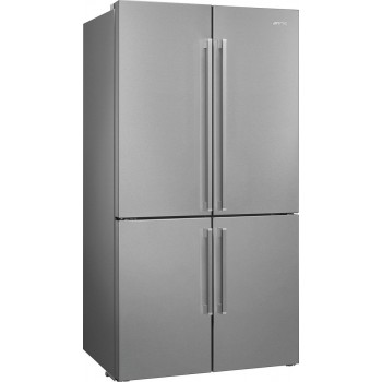 SMEG FQ60XE - Amerikaanse koelkast - No Frost - RVS