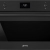SMEG SO4301M1N Combi Oven Inbouw - 45 cm - 40 Liter - Magnetronfunctie - Galileo Technologie - Hetelucht - Grill - AirFry - Ever Clean Emaille - Classici Mat Zwart