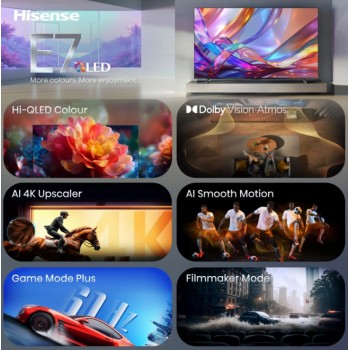 HISENSE 43Q7S - Ultra HD 4K - QLED-tv - 43 inch - 2026