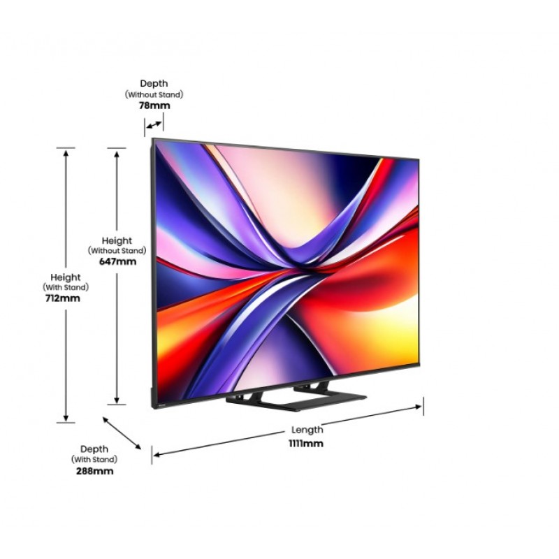 Smart TV Hisense 50A7Q 4K Ultra HD 50inch LED HDR D-LED - Smart TV 