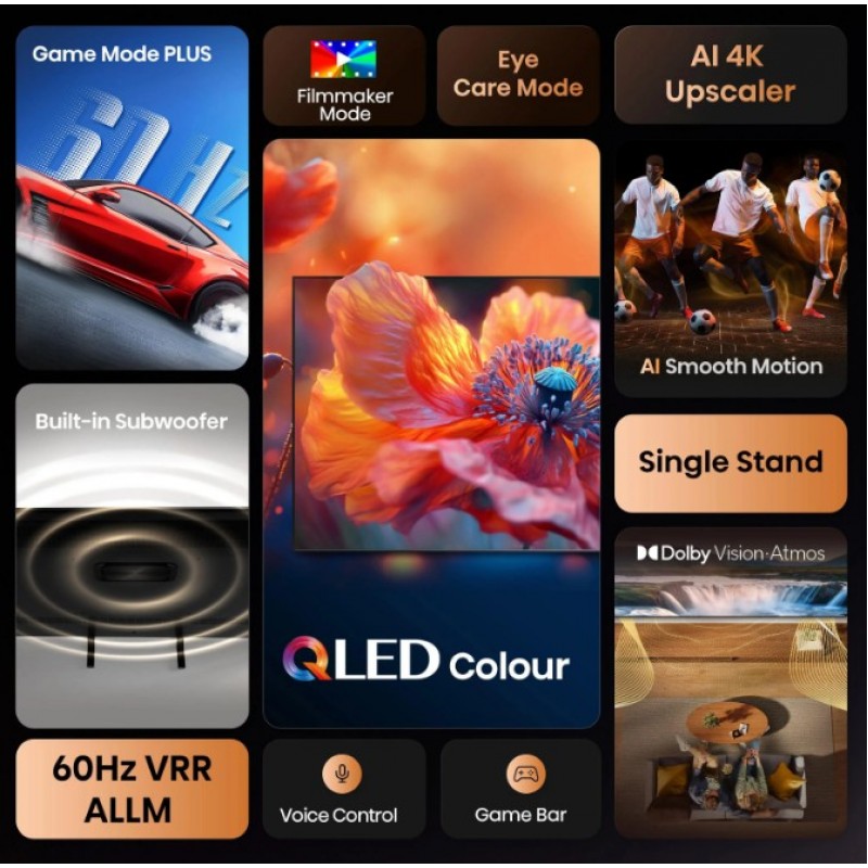 Smart TV Hisense 50A7Q 4K Ultra HD 50inch LED HDR D-LED - Smart TV 