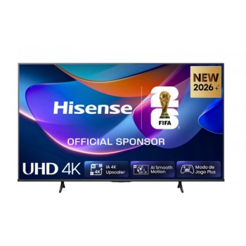Hisense 55A6S SmartTV - 55 inch - 4K DLED - 2026 - Dolby Vision - AI 4K Upscaler - AI Smooth Motion - Game Mode Plus - Voice Control - DTS Virtual: X