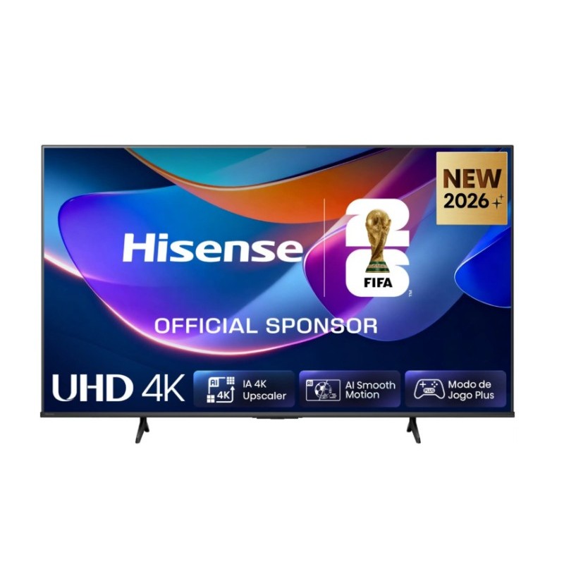 Hisense 55A6S SmartTV - 55 inch - 4K DLED - 2026 - Dolby Vision - AI 4K Upscaler - AI Smooth Motion - Game Mode Plus - Voice Control - DTS Virtual: X