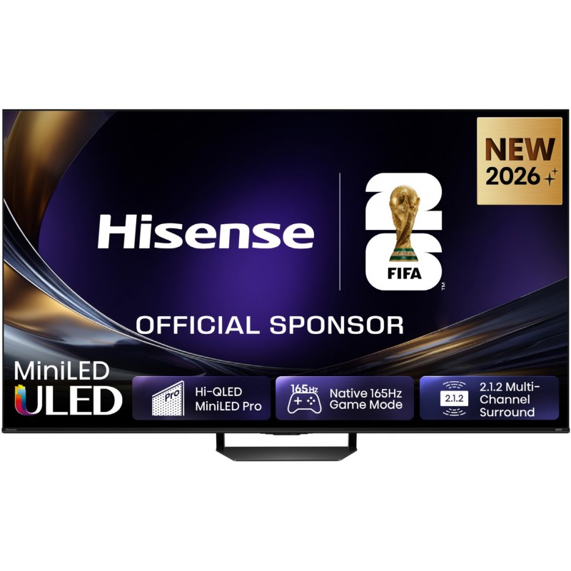 Hisense 55U7DS Pro 139 cm (55") Hi-QLED MiniLED TV antraciet