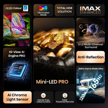 Hisense 55U7Q PRO - 55 inch - 4K MiniLED - 2025