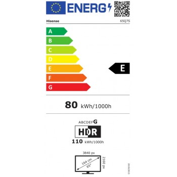 HISENSE 65Q7S - Ultra HD 4K - QLED-tv - 65 inch - 2026