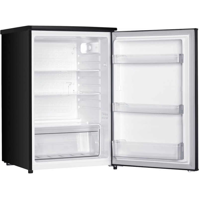 Tomado TLT5501B tafelmodel koelkast energiezuinig - 126 liter - Zonder vriesvak - 55 cm breed - Zeer stil: 35 dB - Led-verlichting - Energielabel C - Vrijstaand - Zwart