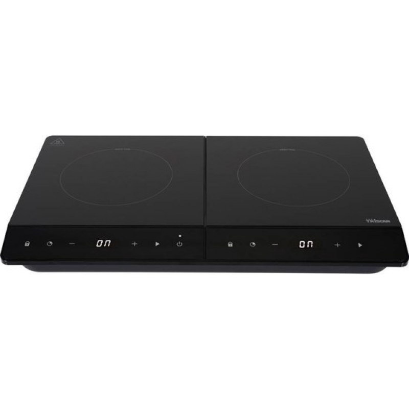 Tristar Luxe Inductiekookplaat 3500W - IK-6162 - 2 Kookzone - Timer tot 180 min - Zwart