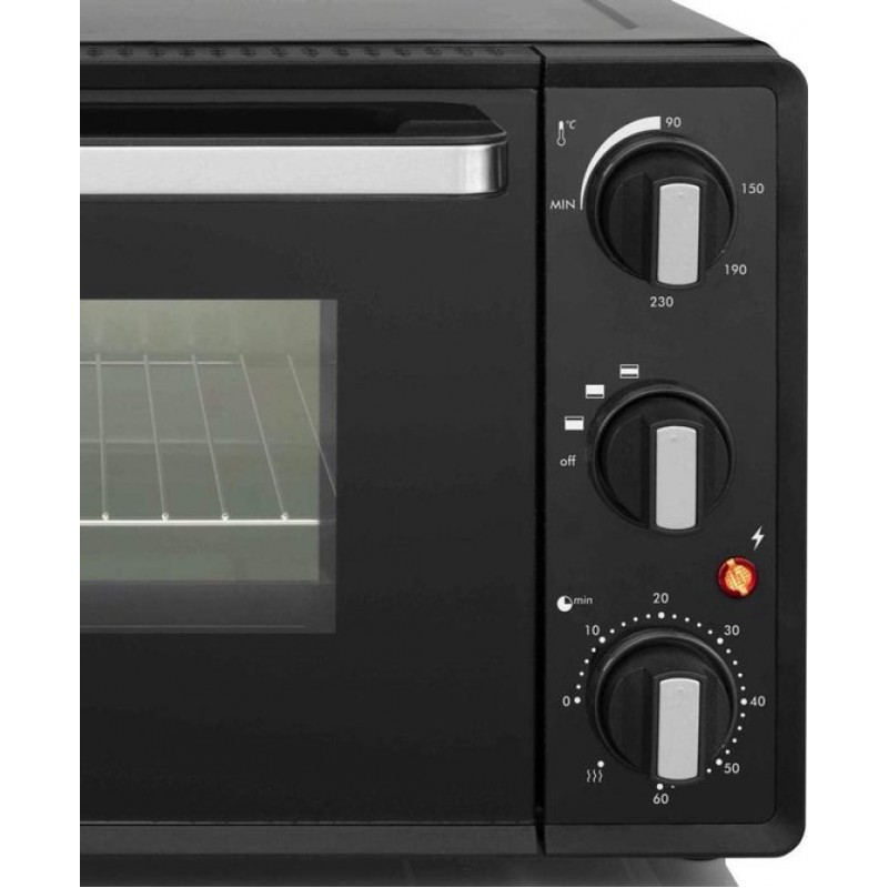 Tristar Vrijstaande Compacte Oven OV-3620 - 19 Liter oven - 1300 Watt - Boven- en onder-verhitting - Zwart