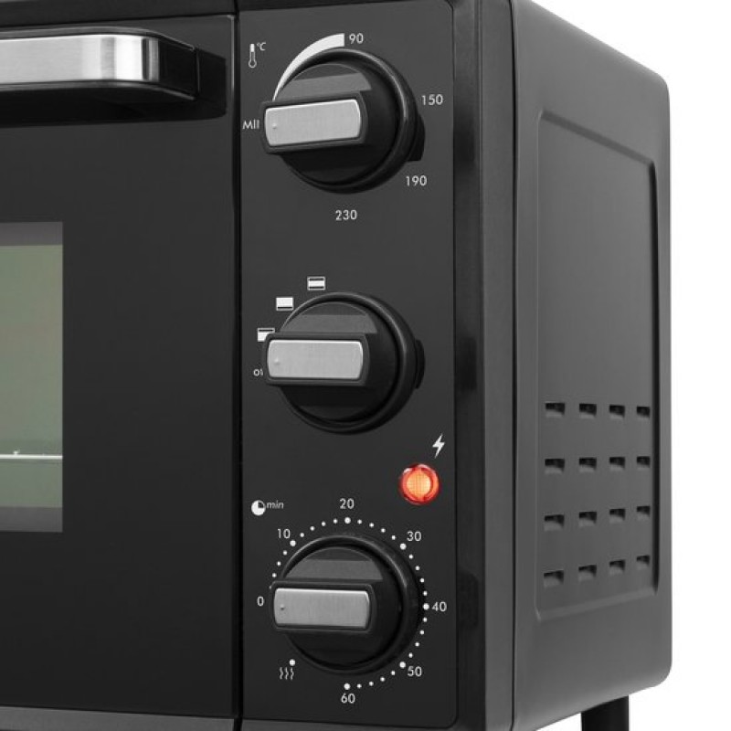 Tristar Vrijstaande Compacte Oven OV-3620 - 19 Liter oven - 1300 Watt - Boven- en onder-verhitting - Zwart