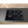 Whirlpool AKT 625/NB1 - Zwart - Ingebouwd - 59 cm - Gaskookplaat - 4 zone(s)